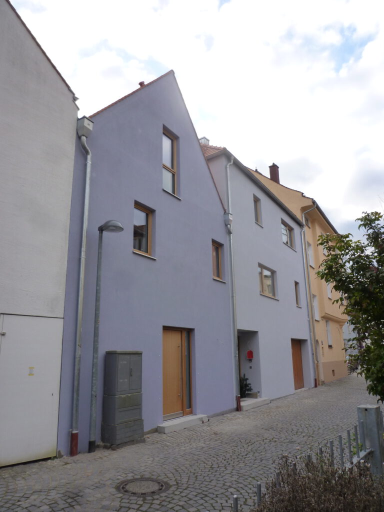Neubau eines Einfamilienhauses in Stadtamhof, Regensburg