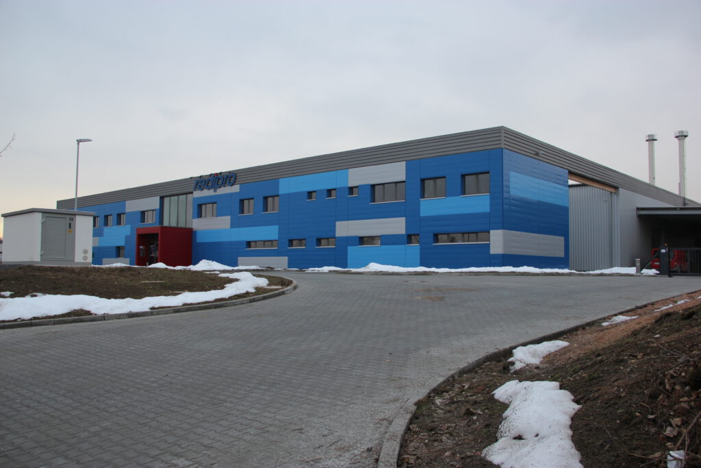 Neubau eines Industriegebäudes in Wackersdorf